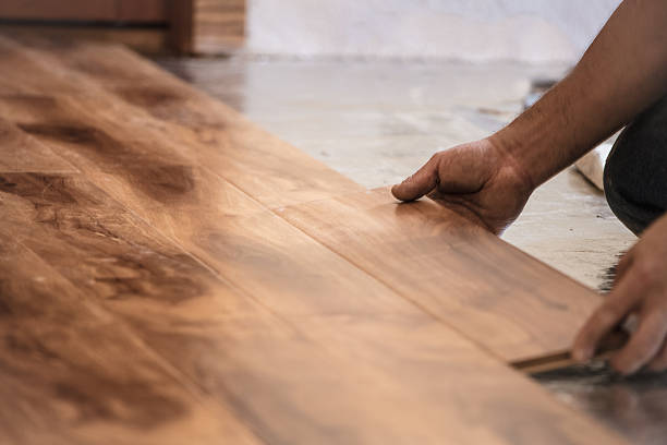 Hardwood installation | A & S Carpet Collection