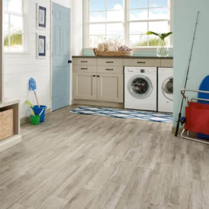 Laundry Room Luxury Vinyl Flooring | A & S Carpet Collection