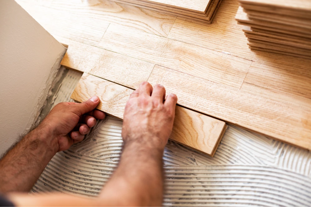 Hardwood Installation | A & S Carpet Collection